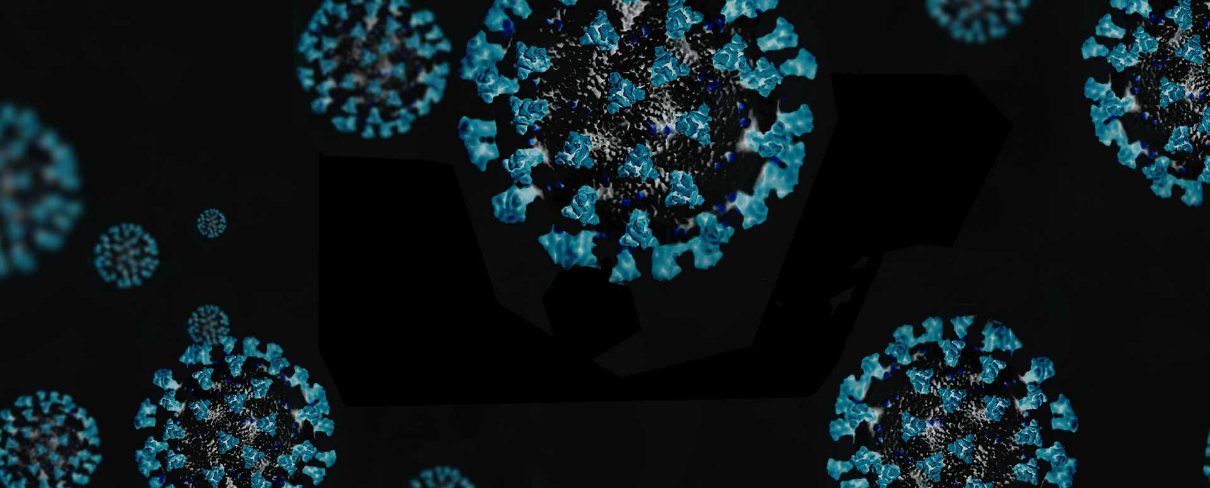 decorative image representing the Covid-19 Virus